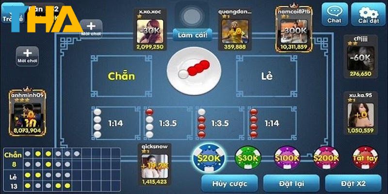 Cách Chơi Xóc Đĩa Thienhabet Cho Người Mới Và Chuyên Nghiệp 3 Đặt cửa chẵn/lẻ được xem là ưu tiên hàng đầu