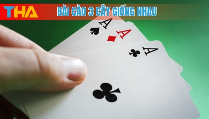 Bài Cào 3 Cây Giống Nhau: Tìm Hiểu Sáp và 5 Bí Quyết Chiến Thắng 4 Bài cào 3 cây giống nhau