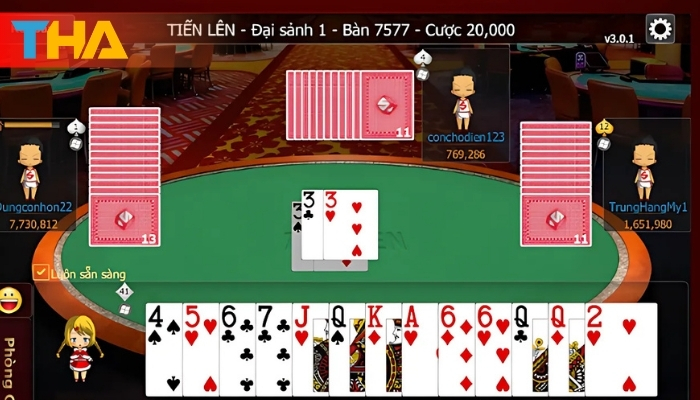 3 đôi thông chặt được gì trong game bài? 3 Game bài 3D